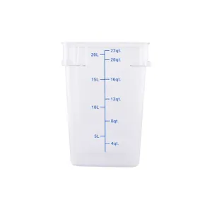 CAC China FS1P-SQ22C Food Storage Container