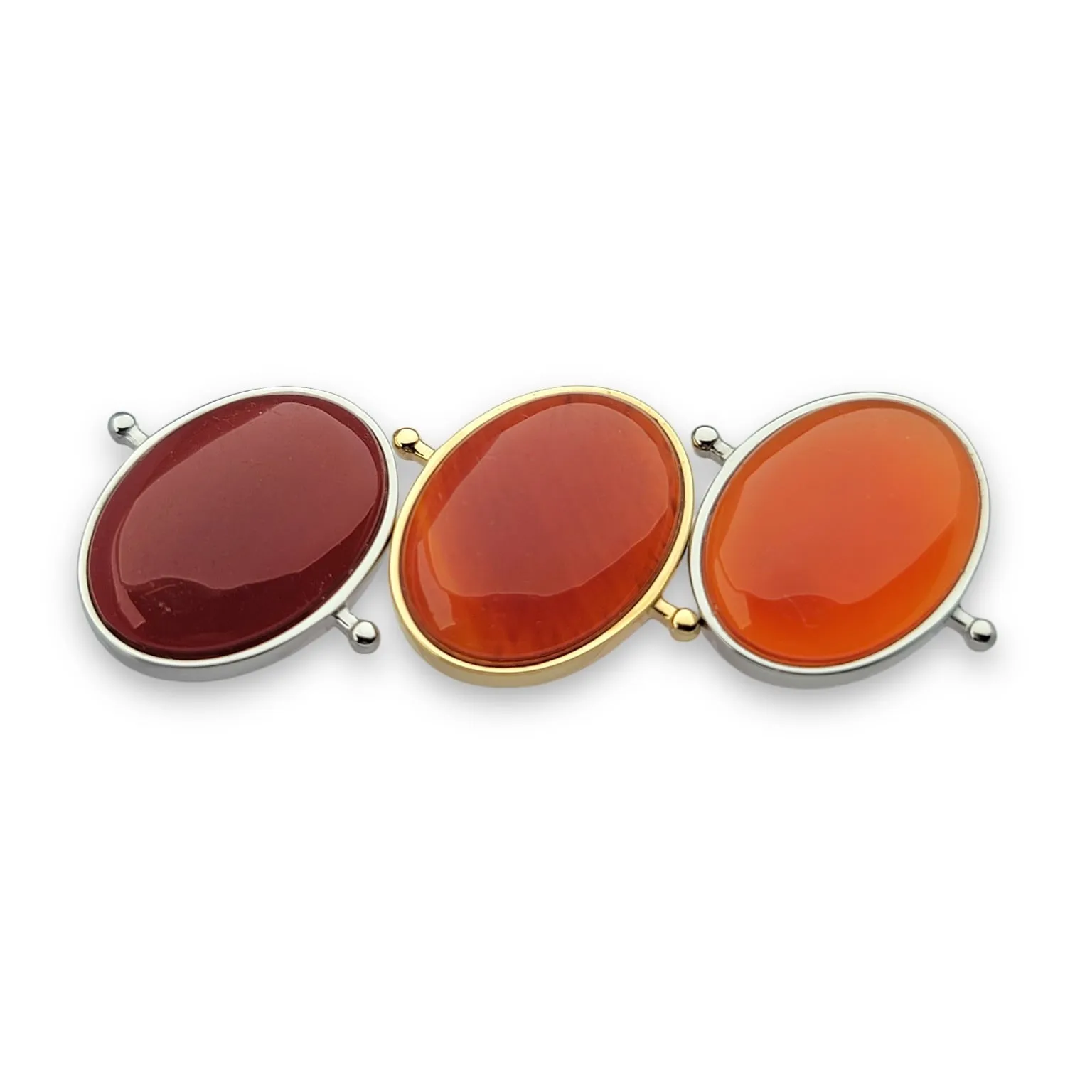Carnelian Oval Crystal Element