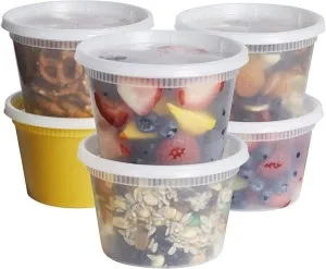 DE132H-D Food Storage Containers with Lids | Denson CFE