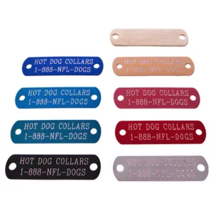 Engraved Nameplates & Rivets on Dog ID Tag