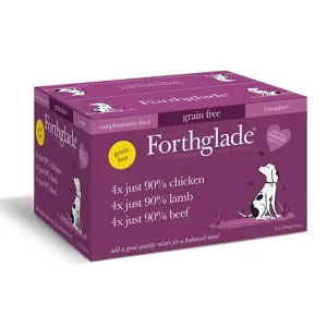 Forthglade Just Variety Pack - Chicken, Lamb & Beef