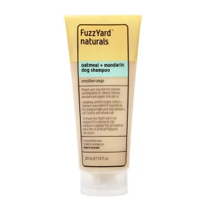 Fuzzyard Sensitive Dog Shampoo Oatmeal & Mandarin 220ml