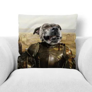GENERAL MAYHEM - CUSTOM PET PORTRAIT THROW PILLOW