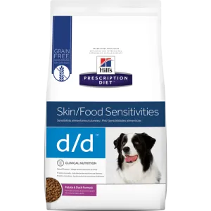 Hills Prescription Diet D/D Potato & Duck Dry Dog Food