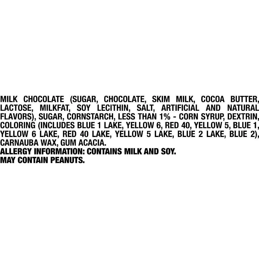M&M's Milk Chocolate Candy Jar - 62 Oz