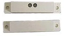 Mini Magnetic Reed Contact, White, Surface Mount, with Screw Terminals JGS-100-TW