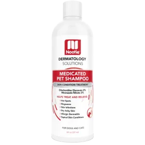 Nootie Antimicrobial Medicated Shampoo 8-oz, For Dogs & Cats