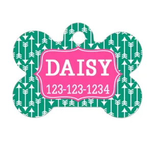 Personalized Dog Tag - Dog Id Tag - Personalized Bone Dog Tag - Custom Pet Id Tag