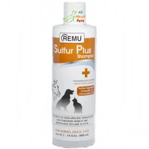Remu Sulfur Plus Shampoo for Dogs, Cats & Horses