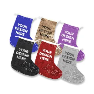 Sublimation Sequin Christmas Stocking for Wholesale