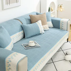 Valeria Brushed Fabric Sofa Couch Balcony Cushion