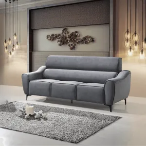 Valiant Grey Fabric Sofa (Pet Friendly Fabric)