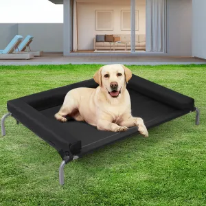 XLarge Dog Beds Elevated Pet Puppy - Black