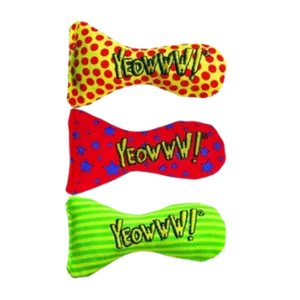 Yeowww! Cat Stinkies Catnip Cat Toy Assorted Colors